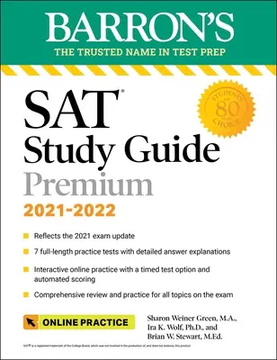 Guía de Estudio SAT Premium, 2023: 8 Pruebas de Práctica + Revisión Completa + Práctica Online - SAT Study Guide Premium, 2023: 8 Practice Tests + Comprehensive Review + Online Practice