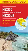 Mapa Marco Polo de México - Incluye Guatemala, Belice y El Salvador - Mexico Marco Polo Map - Includes Guatemala, Belize and El Salvador