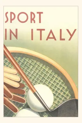 Diario Vintage Póster Sport in Italy - Vintage Journal Sport in Italy Poster
