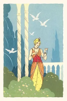 Diario Vintage Mujer en traje de harén - Vintage Journal Woman in Harem Costume