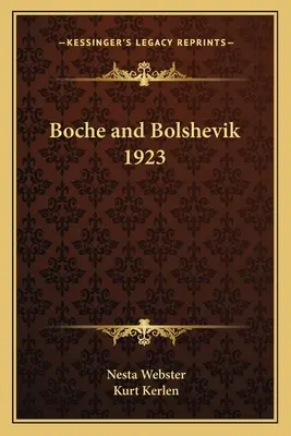 Boche y Bolchevique 1923 - Boche and Bolshevik 1923