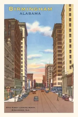 Diario Vintage Downtown Birmingham - Vintage Journal Downtown Birmingham