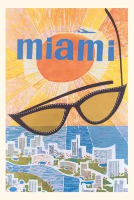 Diario Vintage Miami Travel Poster - Vintage Journal Miami Travel Poster