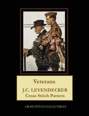 Veteranos: J.C. Leyendecker Punto de Cruz - Veterans: J.C. Leyendecker Cross Stitch Pattern