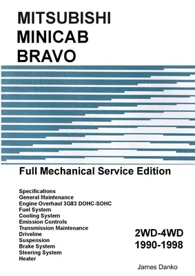 Mitsubishi Minicab-Bravo Full Mechanical Service Manual