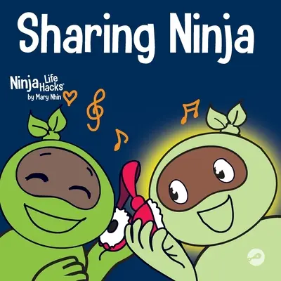 El Ninja Carioso: Un libro para niños sobre el aprendizaje y la mejora de la memoria - Sharing Ninja: A Children's' Book About Learning How to Share and Overcoming Selfish Behaviors