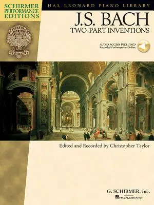 J.S. Bach - Invenciones a dos voces [Con CD] - J.S. Bach - Two-Part Inventions [With CD]