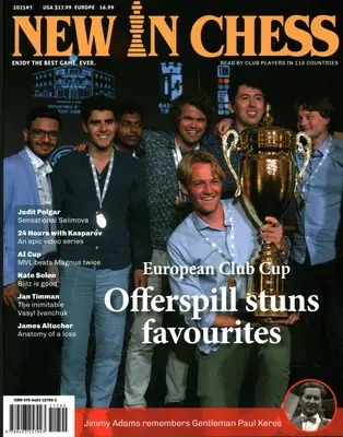 Nuevo en Chess Magazine 2023 / 7: La revista de ajedrez más importante del mundo preparada por jugadores de clubes de 116 países - New in Chess Magazine 2023 / 7: The World's Premier Chess Magazine Ready by Club Players in 116 Countries