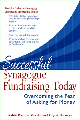 Recaudación de fondos para sinagogas: Superar el miedo a pedir dinero - Successful Synagogue Fundraising Today: Overcoming the Fear of Asking for Money