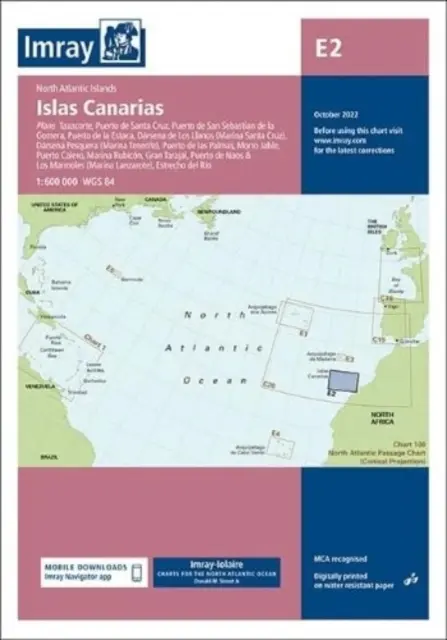 Imray Chart E2 - Islas Canarias