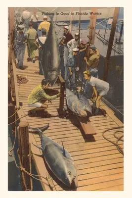 Diario Vintage Fish on Dock, Florida - Vintage Journal Fish on Dock, Florida