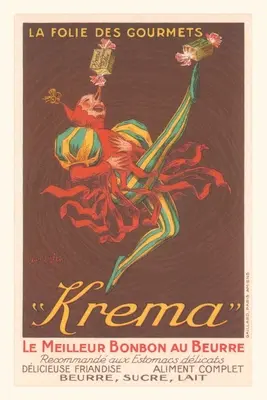 Diario Vintage Krema Bobon au Beurre publicidad - Vintage Journal Krema Bobon au Beurre advertisement