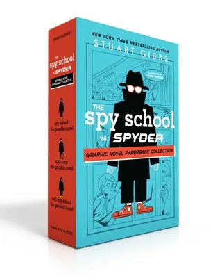 La Escuela de Espías contra Spyder Colección de Novela Gráfica en rústica (Estuche): Escuela de espías: la novela gráfica; Campamento de espías: la novela gráfica; Escuela de espías malvada: la novela gráfica - The Spy School vs. Spyder Graphic Novel Paperback Collection (Boxed Set): Spy School the Graphic Novel; Spy Camp the Graphic Novel; Evil Spy School th