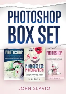 Photoshop Box Set: 3 libros en 1 - Photoshop Box Set: 3 Books in 1