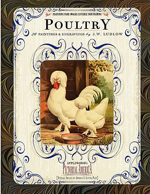 Aves de corral: 26 pinturas y grabados de J. W. Ludlow - Poultry: 26 Paintings and Engravings by J. W. Ludlow