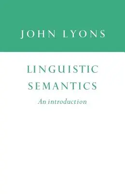 Semántica lingüística: An Introduction - Linguistic Semantics: An Introduction