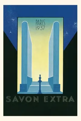 Diario Vintage Paris, Savon Extra, 1937 - Vintage Journal Paris, Savon Extra, 1937