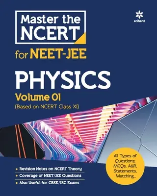 Dominar el NCERT para NEET y JEE Física Vol 1 - Master the NCERT for NEET and JEE Physics Vol 1