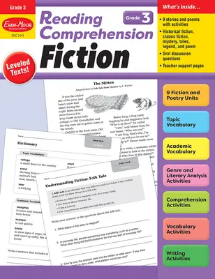 Comprensión de lectura: Ficción, Grado 3 Recurso para el profesor - Reading Comprehension: Fiction, Grade 3 Teacher Resource