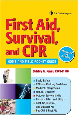 Primeros Auxilios, Supervivencia y RCP: Guía de Bolsillo para el Hogar y el Campo - First Aid, Survival, and CPR: Home and Field Pocket Guide