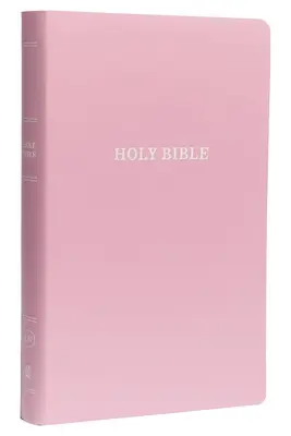 RVR, Biblia de regalo y premio, imitación de piel, rosa, edición con letra roja - KJV, Gift and Award Bible, Imitation Leather, Pink, Red Letter Edition