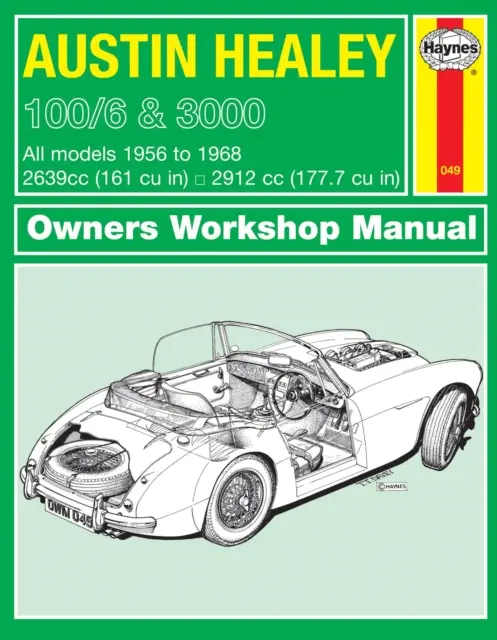 Austin Healey 100 Manual de taller del propietario - Austin Healey 100 Owners Workshop Manual