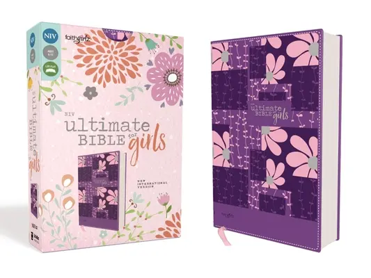Niv, Biblia Definitiva para Niñas, Edición Faithgirlz, Piel suave, Morado - Niv, Ultimate Bible for Girls, Faithgirlz Edition, Leathersoft, Purple