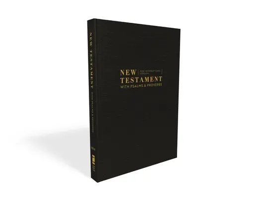 Niv, Nuevo Testamento con Salmos y Proverbios, Tamaño bolsillo, Rústica, Negro, Impresión confort - Niv, New Testament with Psalms and Proverbs, Pocket-Sized, Paperback, Black, Comfort Print