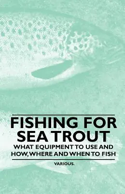 La pesca de la trucha de mar: qué equipo utilizar y cómo, dónde y cuándo pescar - Fishing for Sea Trout - What Equipment to Use and How, Where and When to Fish