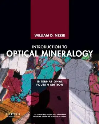 Introducción a la mineralogía óptica (Nesse William (University of Northern Colorado)) - Introduction to Optical Mineralogy (Nesse William (University of Northern Colorado))