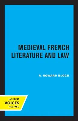 Literatura y Derecho francés medieval - Medieval French Literature and Law