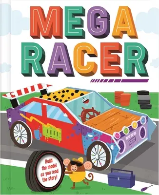 Mega Racer: Construye el coche mientras lees el cuento - Mega Racer: Build the Model Car as You Read the Story