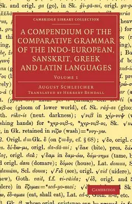 Compendio de la gramática comparada de las lenguas indoeuropea, sánscrita, griega y latina - A Compendium of the Comparative Grammar of the Indo-European, Sanskrit, Greek and Latin Languages