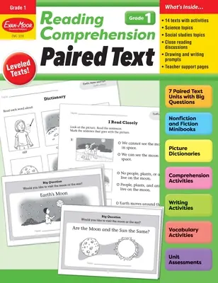 Comprensión de lectura: Paired Text, Grado 1 Recurso para el profesor - Reading Comprehension: Paired Text, Grade 1 Teacher Resource