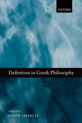 La definición en la filosofía griega - Definition in Greek Philosophy