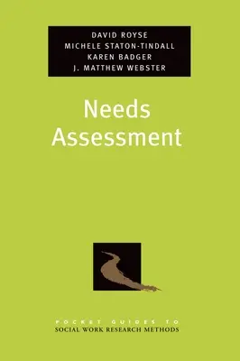 Evaluación de necesidades - Needs Assessment