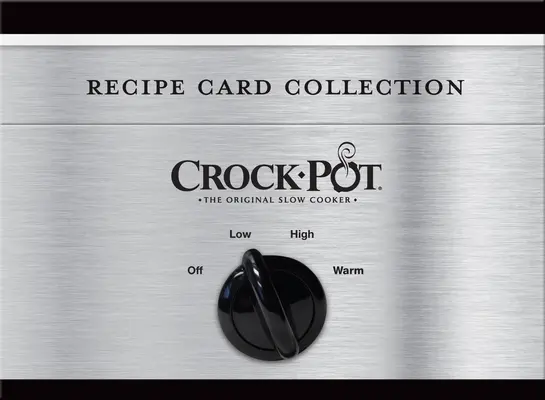 Lata Crockpot Recipe Card Collection (Plateada) - Crockpot Recipe Card Collection Tin (Silver)