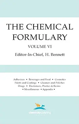 Formulario químico, volumen 6 - The Chemical Formulary, Volume 6