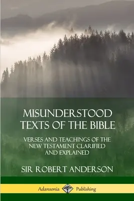 Textos incomprendidos de la Biblia: Versículos y enseñanzas del Nuevo Testamento aclarados y explicados - Misunderstood Texts of the Bible: Verses and Teachings of the New Testament Clarified and Explained