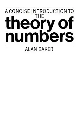 Introducción concisa a la teoría de los números - A Concise Introduction to the Theory of Numbers