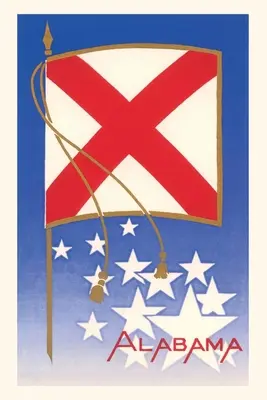 Diario Vintage Bandera del estado de Alabama - Vintage Journal Alabama State Flag