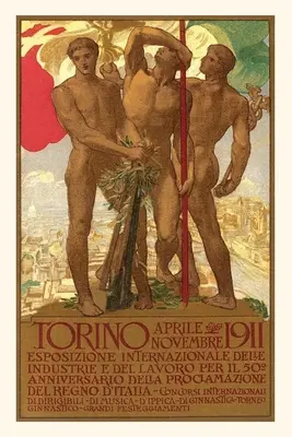 Diario Vintage Cartel de la Feria Italiana de 1911 - Vintage Journal 1911 Italian Fair Poster
