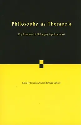 La filosofía como terapia - Philosophy as Therapeia