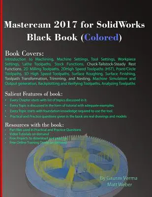 Mastercam 2017 for SolidWorks Libro negro (coloreado) - Mastercam 2017 for SolidWorks Black Book (Colored)