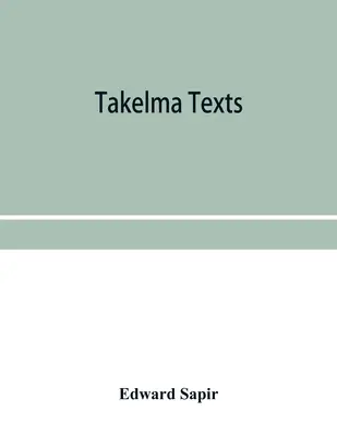 Textos takelma - Takelma texts