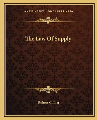 La ley de la oferta - The Law Of Supply