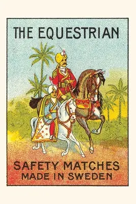 Diario Vintage Caja de cerillas ecuestres - Vintage Journal Equestrian Match Box