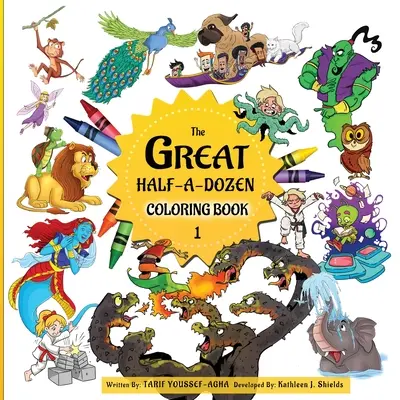 La gran media docena de cuentos infantiles y libro para colorear - The Great Half-A-Dozen Children's Stories & Coloring Book