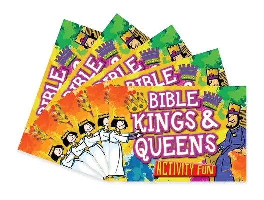 Actividad divertida de Reyes y Reinas de la Biblia: Pack de 5 - Bible Kings & Queens Activity Fun: 5 Pack