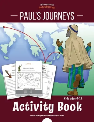 Libro de actividades de los viajes de Pablo - Paul's Journeys Activity Book